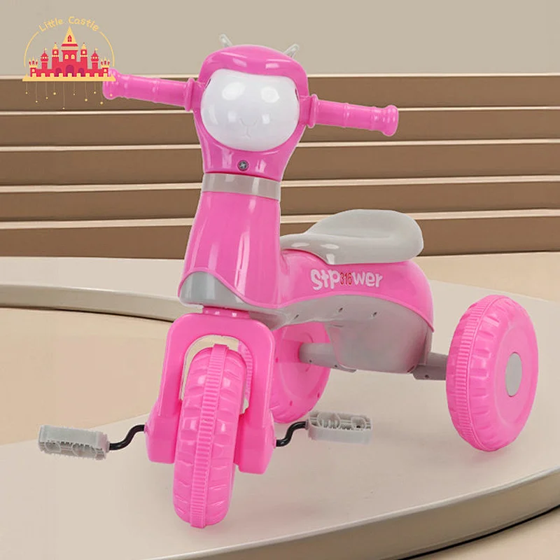 Educational Balance Training Cartoon Plastic Kids Tricycle With Pedal SL04D003